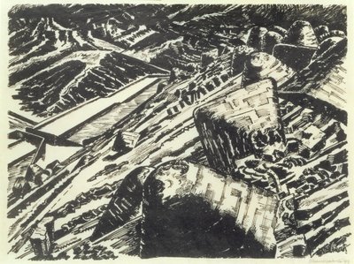 Ladle Slag, Old Hill - Edward Alexander Wadsworth