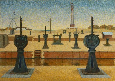Ouistreham, Normandie - Edward Alexander Wadsworth