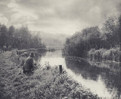 Le Kennet en aval de Ramsbury - Edward Alfred Barton