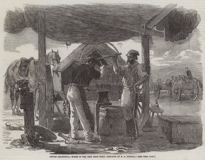 Avant Sébastopol, Forge du Train de Siège Gauche - Edward Angelo Goodall