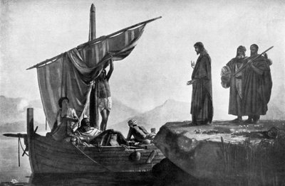 Christ appelant les apôtres Jacques et Jean, 1926 - Edward Armitage