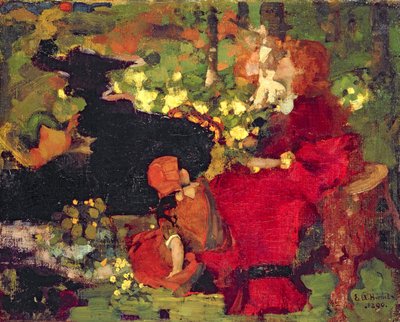 Un Étang dans les Bois - Edward Atkinson Hornel