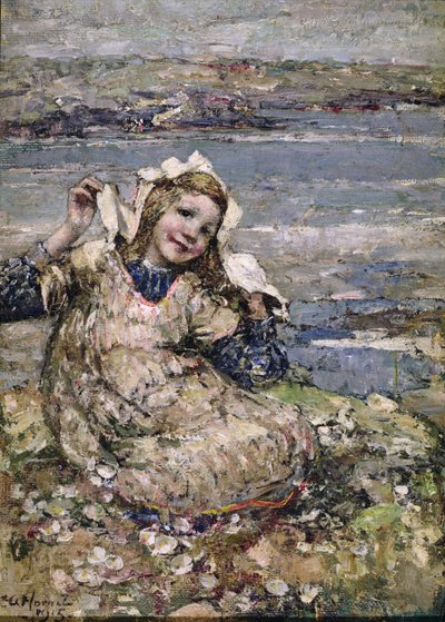 Au bord de la mer - Edward Atkinson Hornel