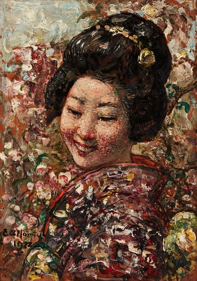 Fille japonaise - Edward Atkinson Hornel