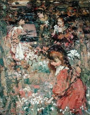 Le Réveil du printemps - Edward Atkinson Hornel