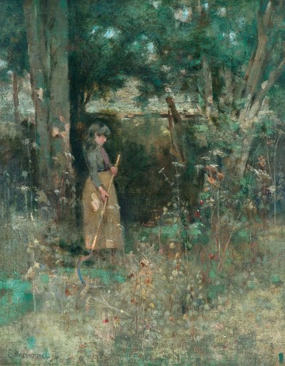 Le Bûcheron - Edward Atkinson Hornel