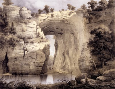 Pont Naturel, Comté de Rockbridge, de 