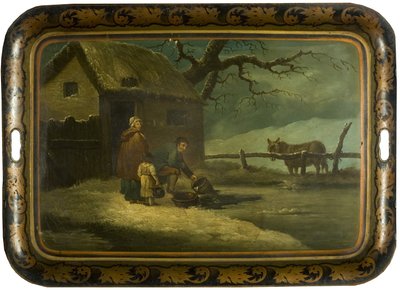 Briser la glace, vers 1800 - Edward Bird