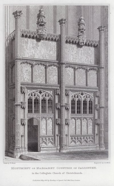 Monument de Margaret Comtesse de Salisbury, dans l