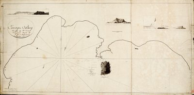 Baie de Saint-Georges relevée par Edward Bransfield, maître du HMS 