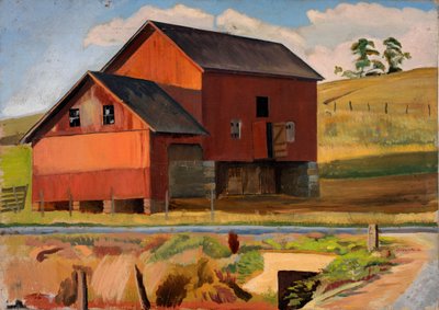 Ferme de Bluemont, ca. 1932-1937 - Edward Bruce