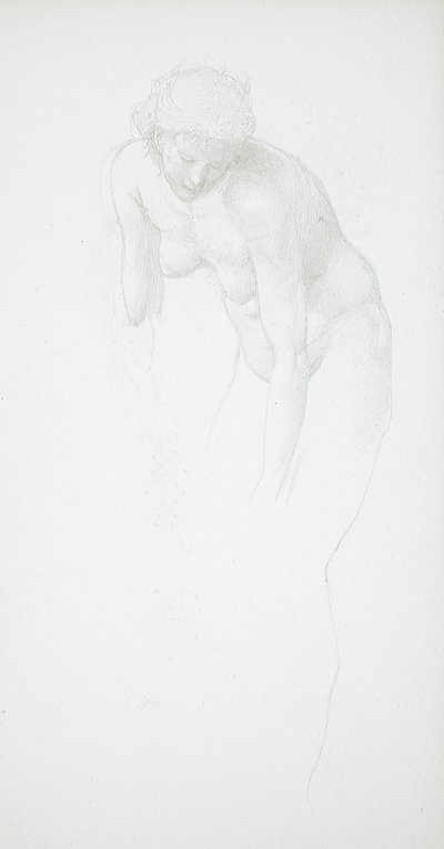 Nu féminin penché - Edward Burne-Jones