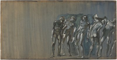 Phinée et ses courtisans transformés en pierre - Edward Burne-Jones