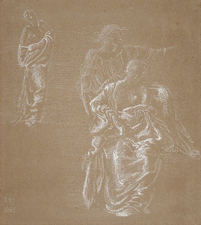 Trois personnages - Edward Burne-Jones