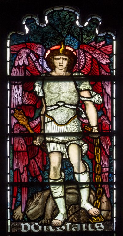 Cambridge, Chapelle du Jesus College, Morris & Co., Edward Burne-Jones, Potestates, 1873 - Edward Burne Jones