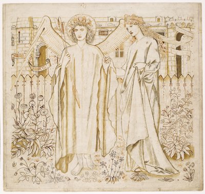 La Légende des femmes vertueuses de Chaucer - Amour et Alceste - Edward Burne Jones