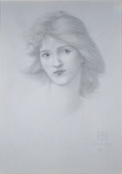 Tête Féminine : Étude pour 