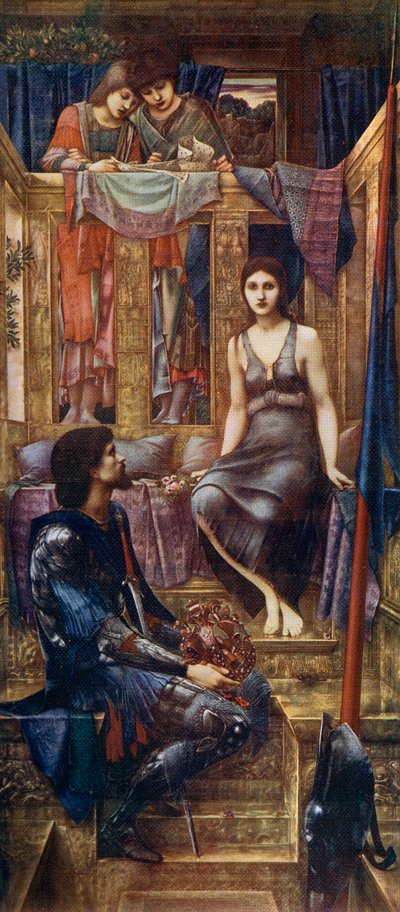 Le roi Cophetua et la jeune mendiante, 1884, 1912 - Edward Burne Jones