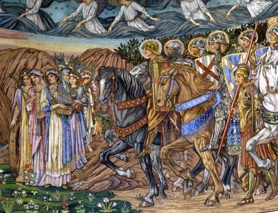La Vierge et les saintes martyres, 1880s-90s - Edward Burne Jones