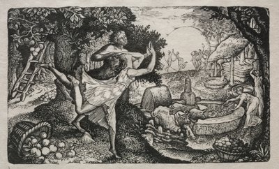 La Fête du Cidre : Une Vision de Joie et de Reconnaissance - Edward Calvert
