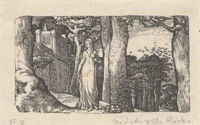 La Dame et les freux - Edward Calvert