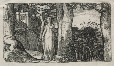 La Dame et les Corbeaux, 1829 - Edward Calvert