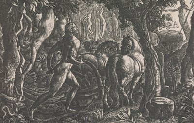 Le laboureur - Edward Calvert