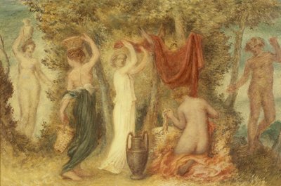 Offrandes votives - Scène classique - Edward Calvert