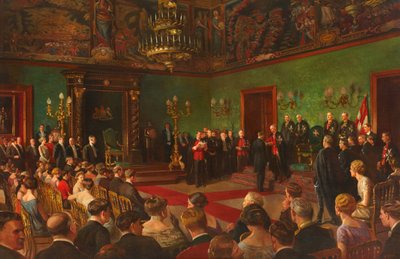 Pèlerinage, 26 mars 1926, Investiture du membre de l