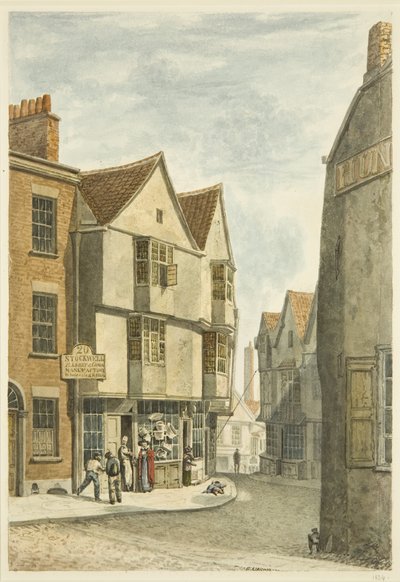 Vue de Peter Street vers Bear Lane, en direction de Castle Green - Edward Cashin
