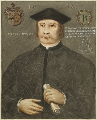 Portrait de Robert Thorne, école de grammaire, Unity Street - Edward Cashin
