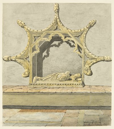 Tombe de Maurice, 7e Comte de Berkeley dans la Cathédrale de Bristol - Edward Cashin