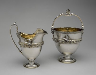 Pichet à crème et panier à sucre - Edward Chandler Moore