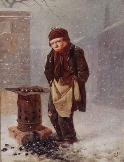 Le Vendeur de Marrons - Edward Charles Barnes