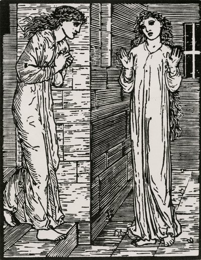 Arrive à la première sœur - Edward Coley (after) Burne Jones