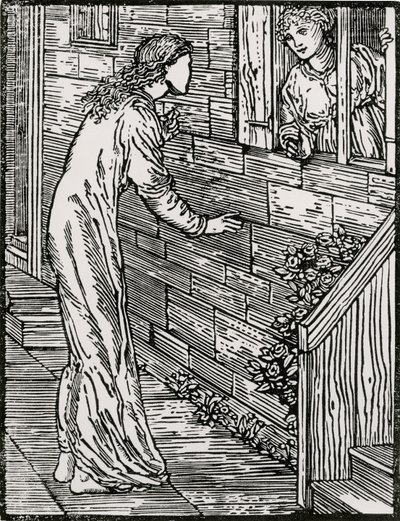 Arrive au second - Edward Coley (after) Burne Jones