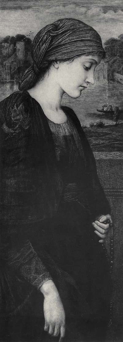 Flamma Vestalis - Edward Coley (after) Burne Jones