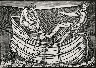 La tête se levant - Edward Coley (after) Burne Jones