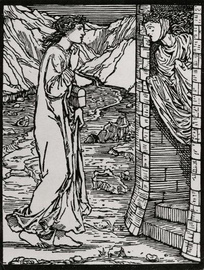 La tour parlante - Edward Coley (after) Burne Jones
