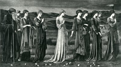 Le mariage de Psyché - Edward Coley (after) Burne Jones