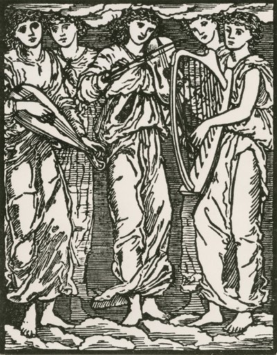 Sans titre - Edward Coley (after) Burne Jones