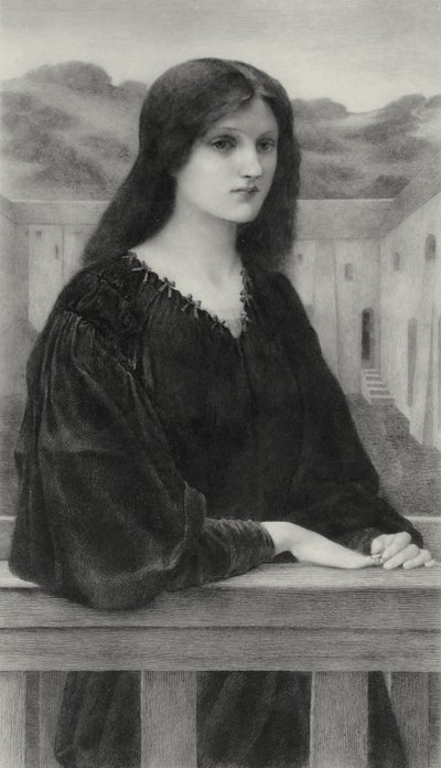 Vespertina Quies - Edward Coley (after) Burne Jones