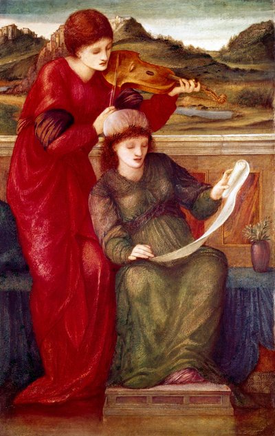 Allégorie de la musique - Edward Coley Burne-Jones
