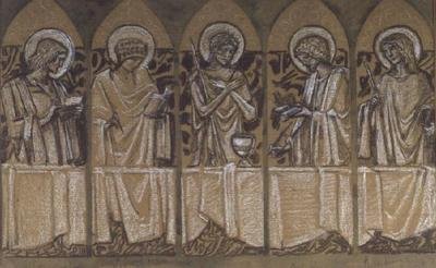 Conception pour un mémorial pour Christina Rossetti - Edward Coley Burne Jones