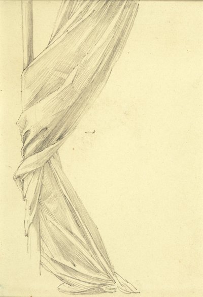 Étude de draperie - Edward Burne Jones