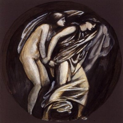 Orphée conduisant Eurydice hors des Enfers, design pour le piano Graham - Edward Coley Burne Jones
