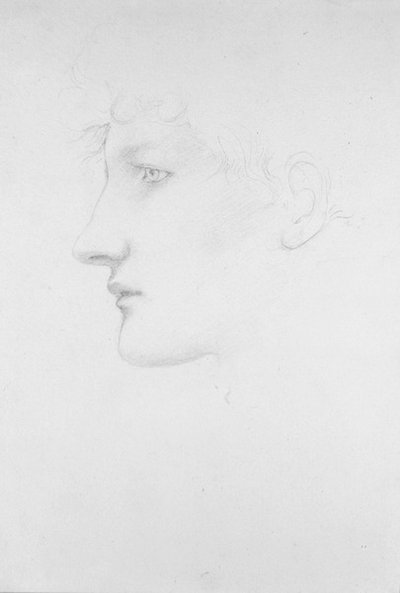 Portrait de Bessie Keene - Edward Coley Burne Jones