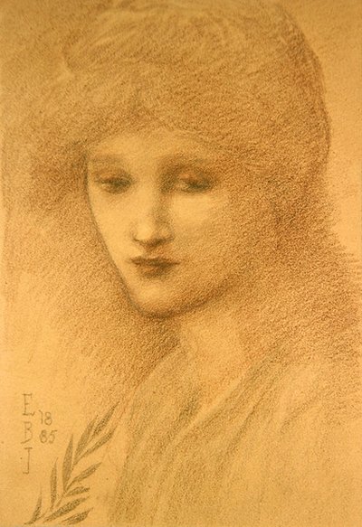 Portrait de Laura Littleton - Edward Coley Burne Jones