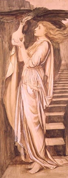 Psyché - Edward Coley Burne Jones