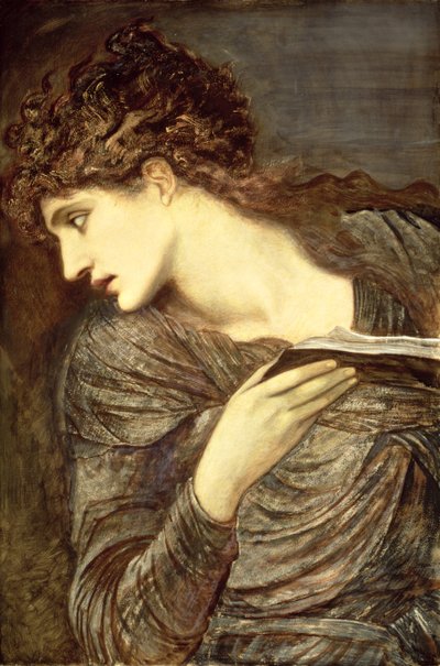 Étude pour la tête de Nimue dans 